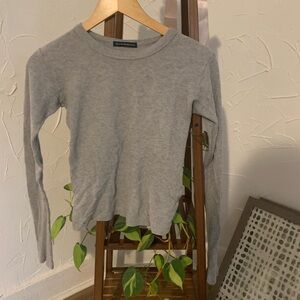 brandy melville waffle long sleeve